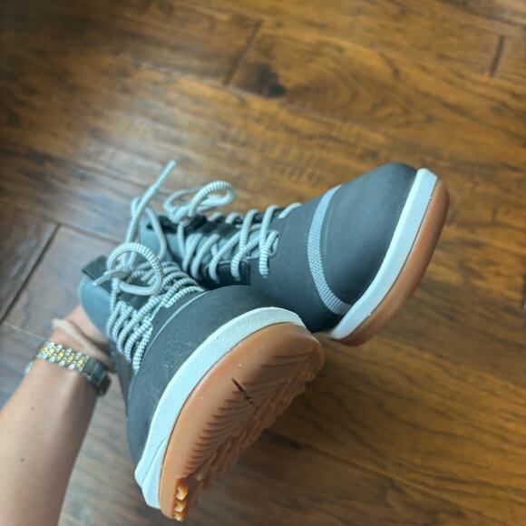 Athalonz Men’s Enve Spike-less Golf Shoe Black Steel Gray Sz 9 - Picture 9 of 11